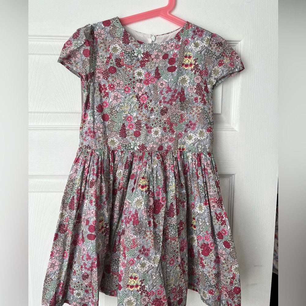 Floral Jacadi Dress